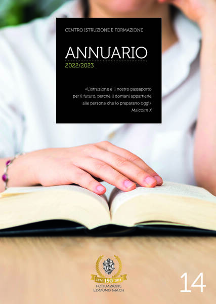 Pubblicato l'Annuario del Centro Istruzione e Formazione 2022-23